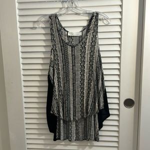 Vintage Havana High Low Boho Tank - Size